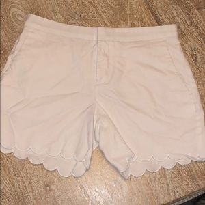 Banana Republic white shorts size 2